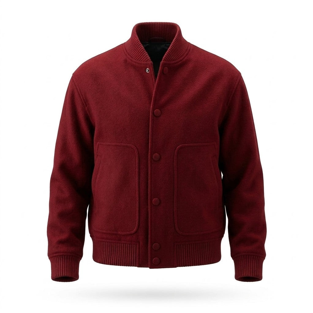 Théodore Refine Moreau Wool Jacket for Men in Red