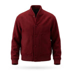 Théodore Refine Moreau Wool Jacket for Men in Red