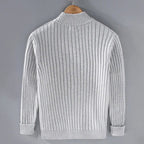 Thorne Knit Jacket (Ribbed Zip Cardigan) for Men, view 7