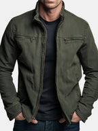 Valmont Vintage Olive Field Jacket – Corsavi, view 3