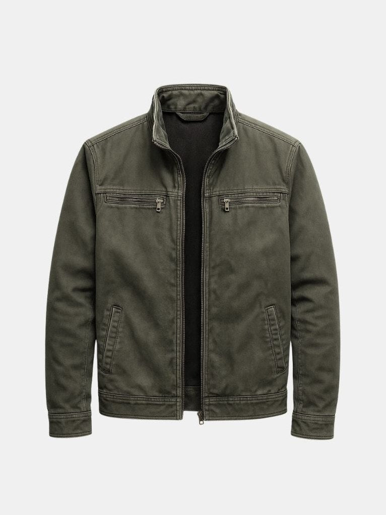 Valmont Vintage Olive Field Jacket – Corsavi in Green
