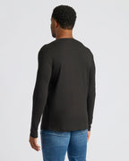 Varenna - Men's Ultra-Comfort Long Sleeve Henley, view 2