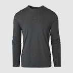 Varenna - Men's Ultra-Comfort Long Sleeve Henley, view 4