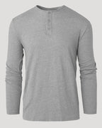 Varenna - Men's Ultra-Comfort Long Sleeve Henley, view 7