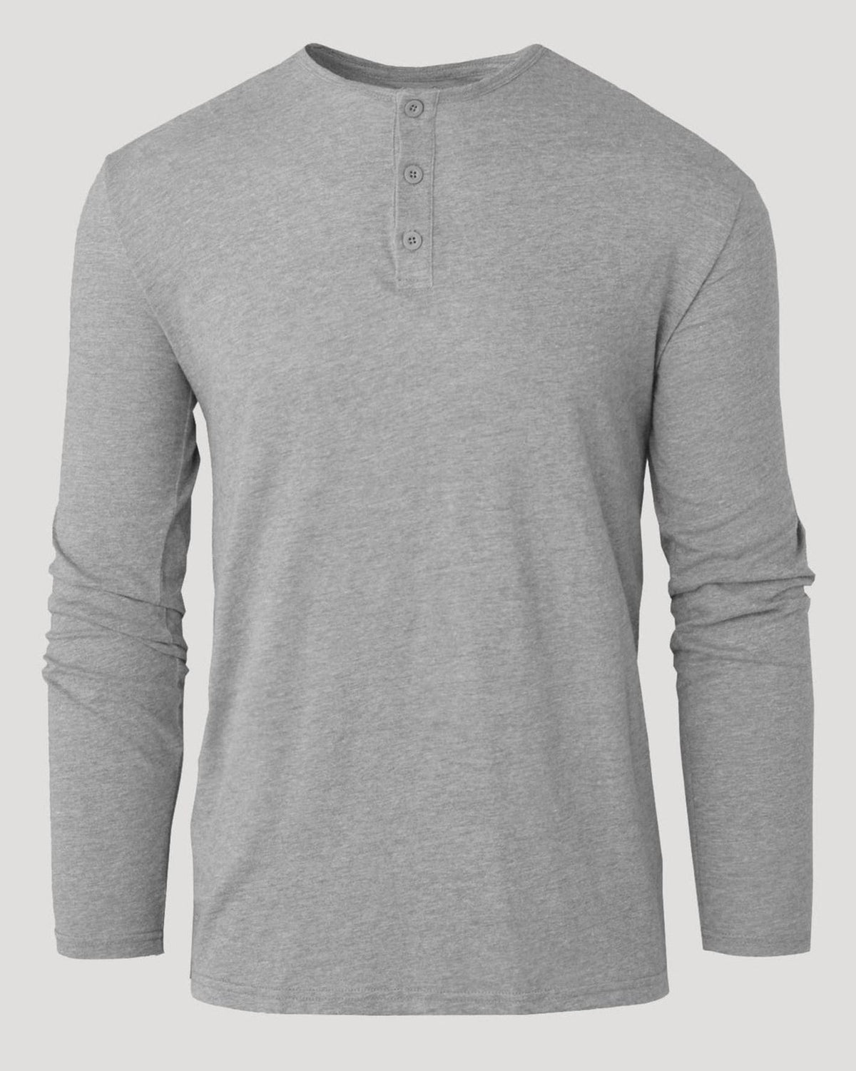 Varenna - Men's Ultra-Comfort Long Sleeve Henley, view 7