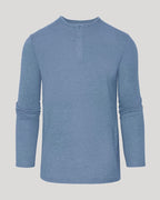 Varenna - Men's Ultra-Comfort Long Sleeve Henley, view 13