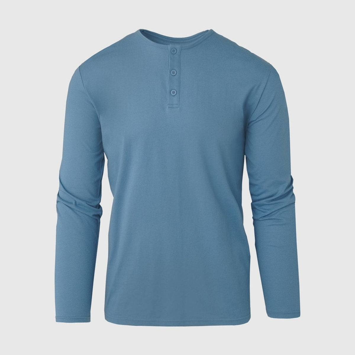 Varenna - Men's Ultra-Comfort Long Sleeve Henley, view 16