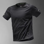 Verbier - Men's Ultra-Comfort Cooling T-Shirt in Espresso Black