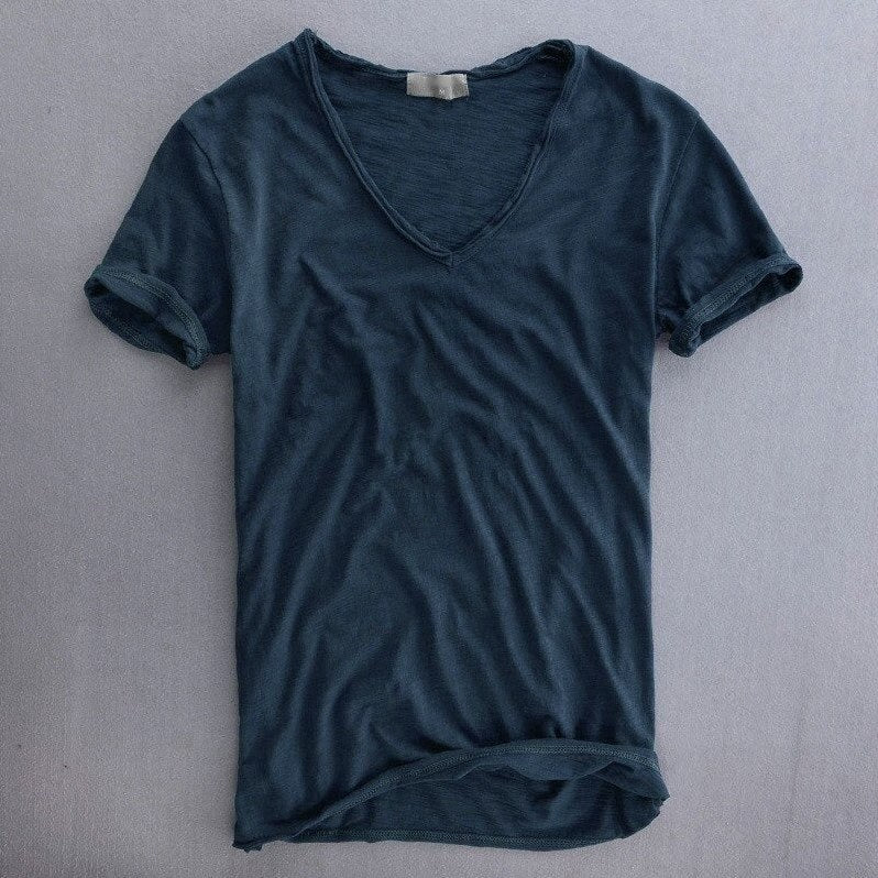 Yanev Tailored Shirt for Men in Navy Blue
